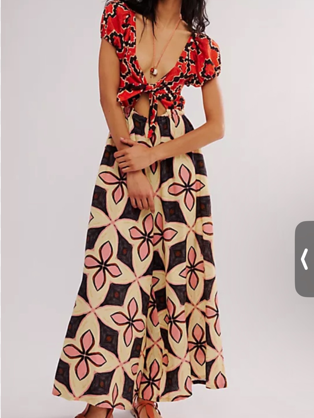 Free People Bali Golden Age Jumpsuit